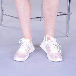 Дамски спортни обувки  Ginia бели